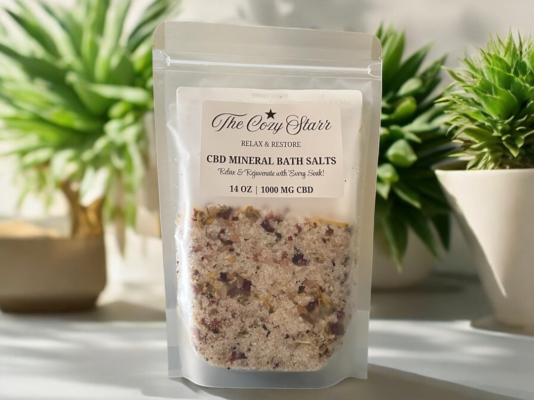 Relax & Restore CBD Mineral Bath – 1000mg CBD