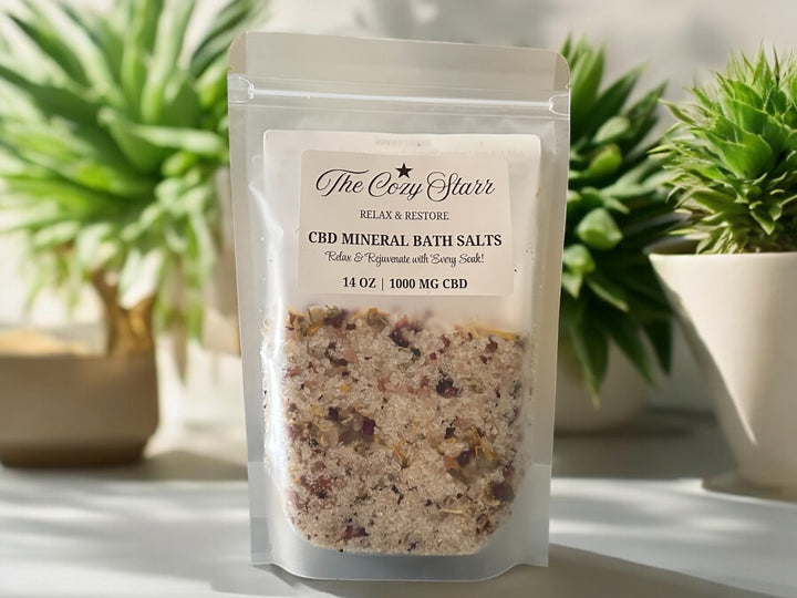 Relax & Restore CBD Mineral Bath – 1000mg CBD