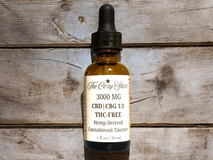 THC-Free CBD | CBG 1:1 Tincture – 3000mg