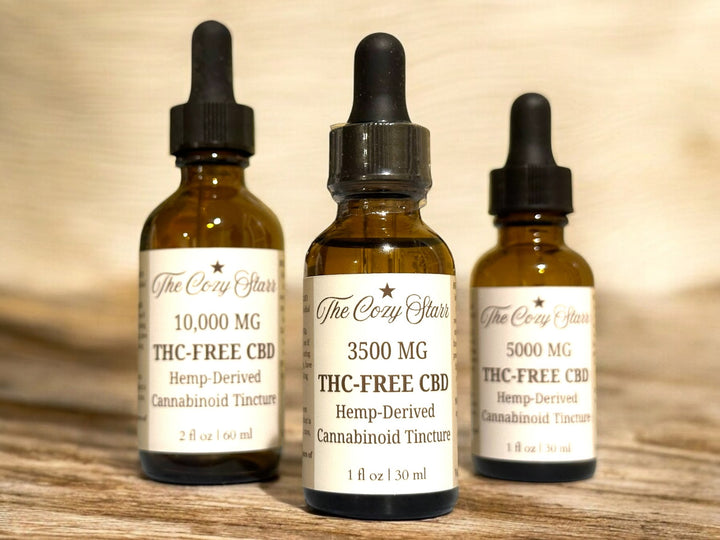 THC-Free CBD Tincture – 3,500mg, 5,000mg, or 10,000mg